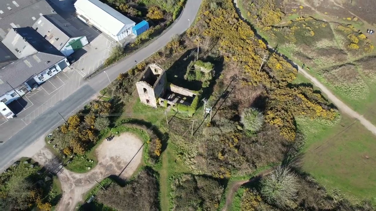 шахта DOLCOATH в Камборне #керноу #корнуолл #исследование #dji #дрон #прогулка #исследовать