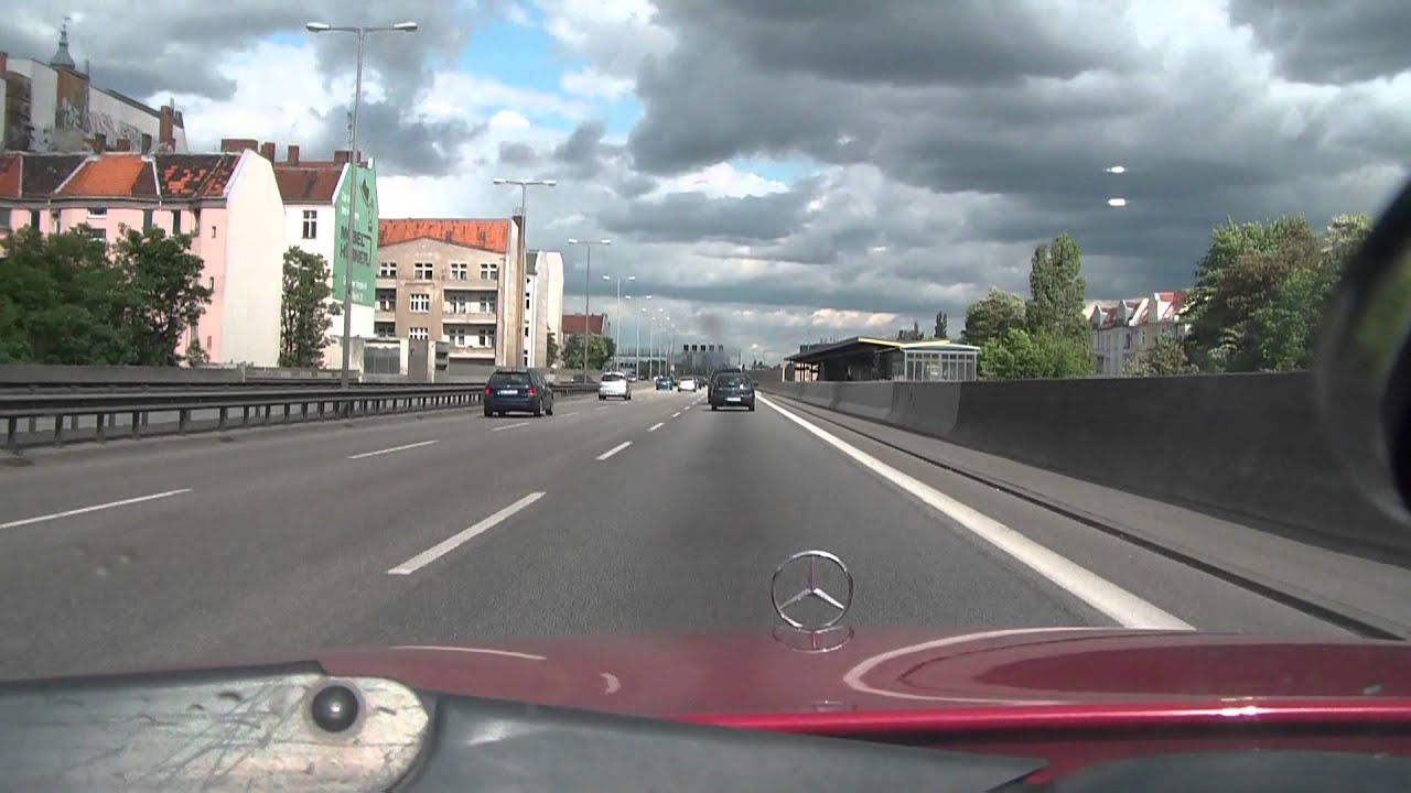 2011 Autofahrt Autobahn A100 Berlin Kurfürstendamm bis Alboinstraße (Mai 2011)