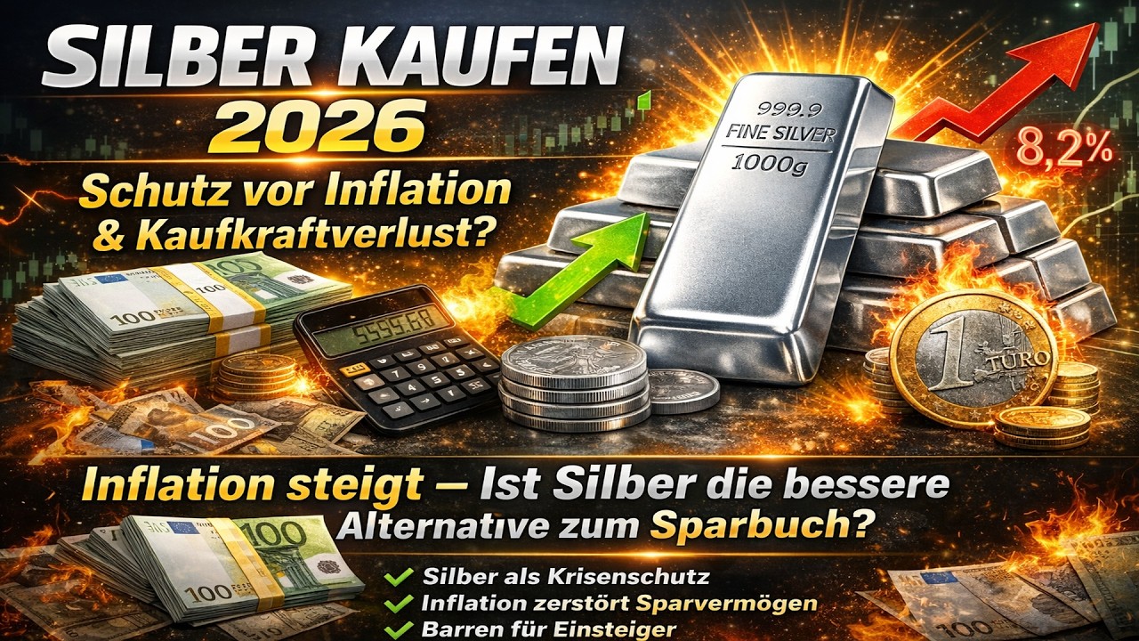 Inflation frisst dein Geld auf | Warum Silber jetzt wichtig wird