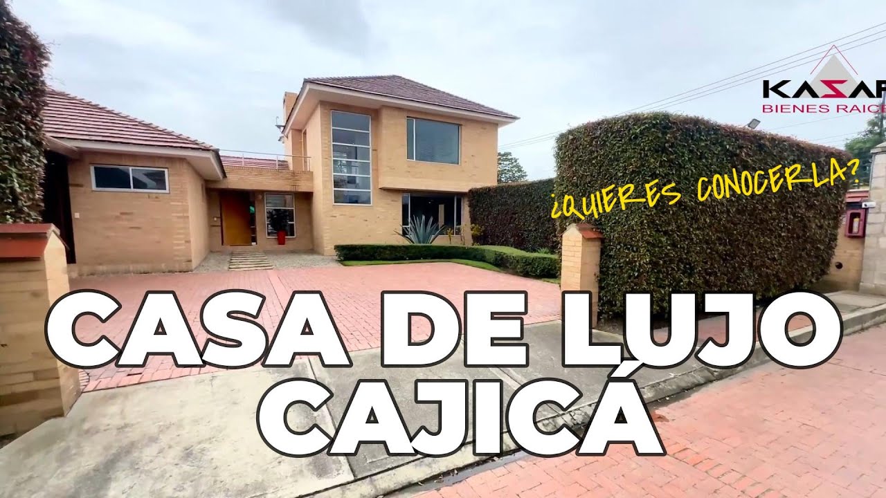 🏡 Vivienda de Lujo en Cajicá | 804 m² de Exclusividad y Naturaleza Privada 🌿✨