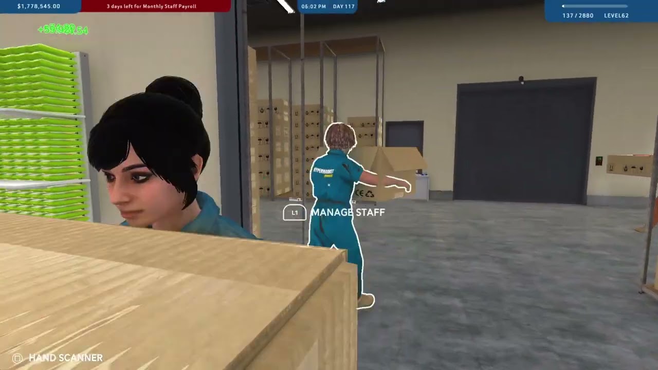 HyperMarket Simulator store level 61-62