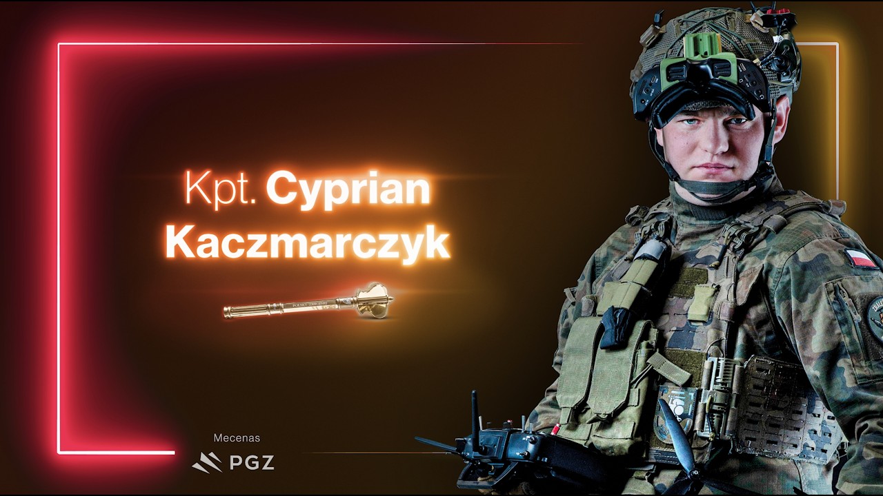 Twórca „Vespy”. Kapitan od dronów zmienia pole walki. Buzdygan 2025