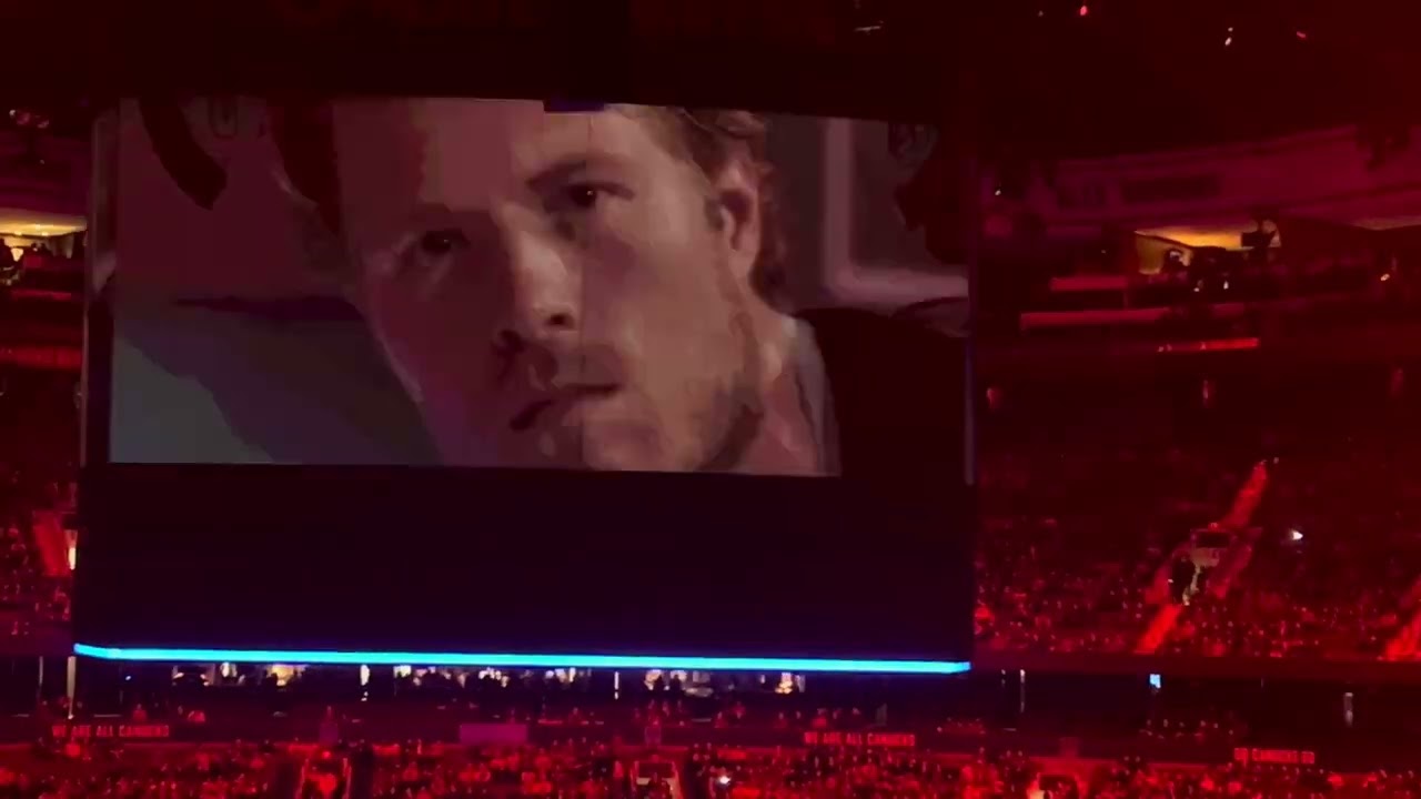 Canucks 2023/2024 Season Opener Player Introductions and Quinn Hughes Captaincy