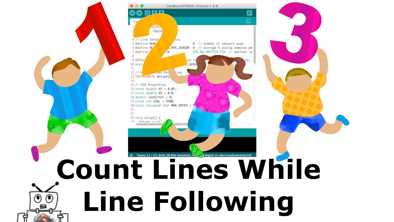How to Count Lines While Line Following