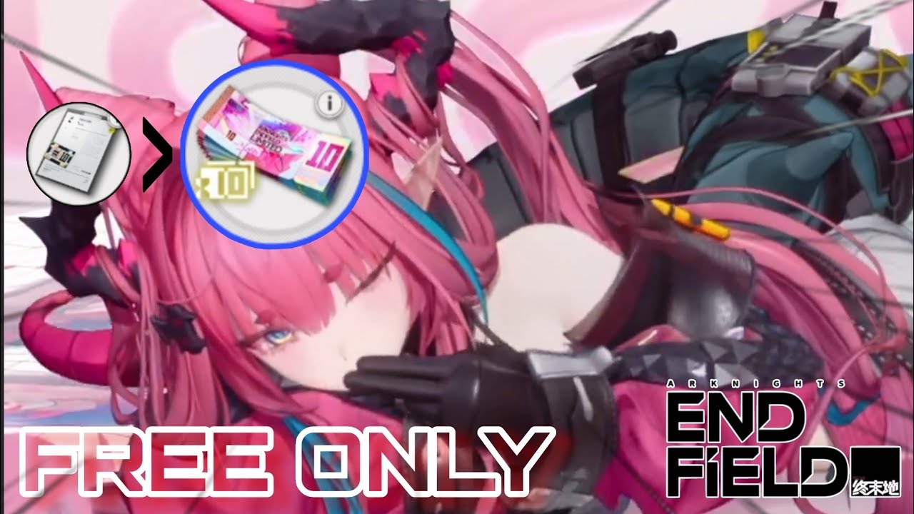 Arknights ENDFIELD | Yvonne GACHA.EXE