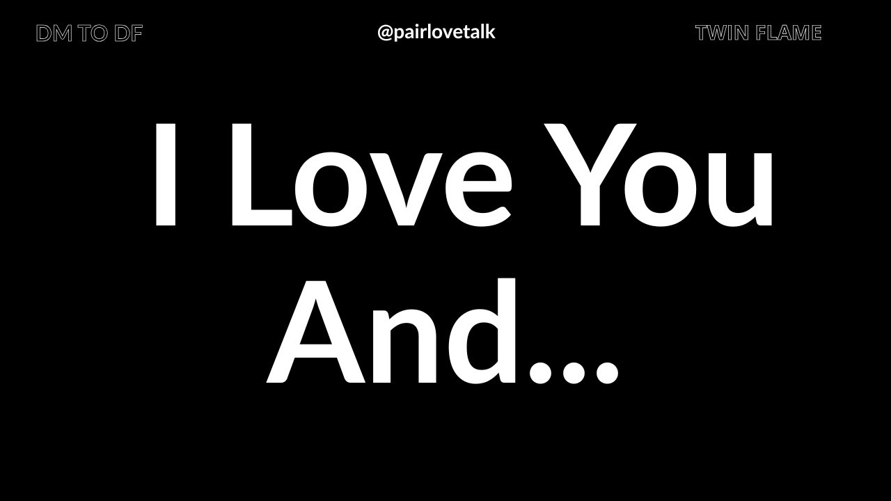 DM 💌 Я люблю тебя и...❤️🥰😘 DM TO DF 🖤 Божественная Мужская Энергия