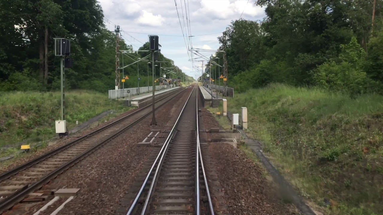 Folge 14: Führerstandsmitfahrt von Berlin Köpenick über Fürstenwalde bis Oderbrücke in Echtzeit - HD