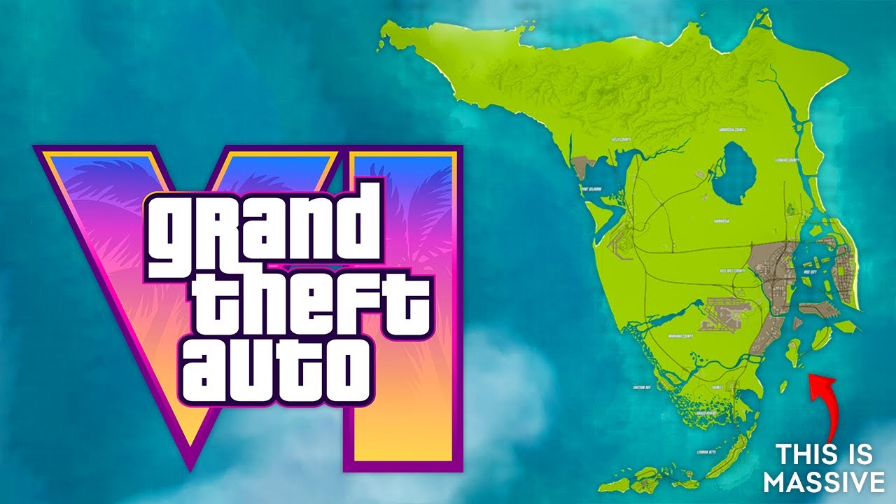 Это САМОЕ БОЛЬШОЕ обновление карты GTA 6, которое мы когда-либо видели!