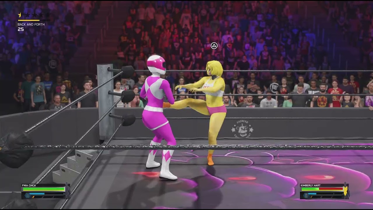 WWE 2K25 FNAF vs Power Rangers