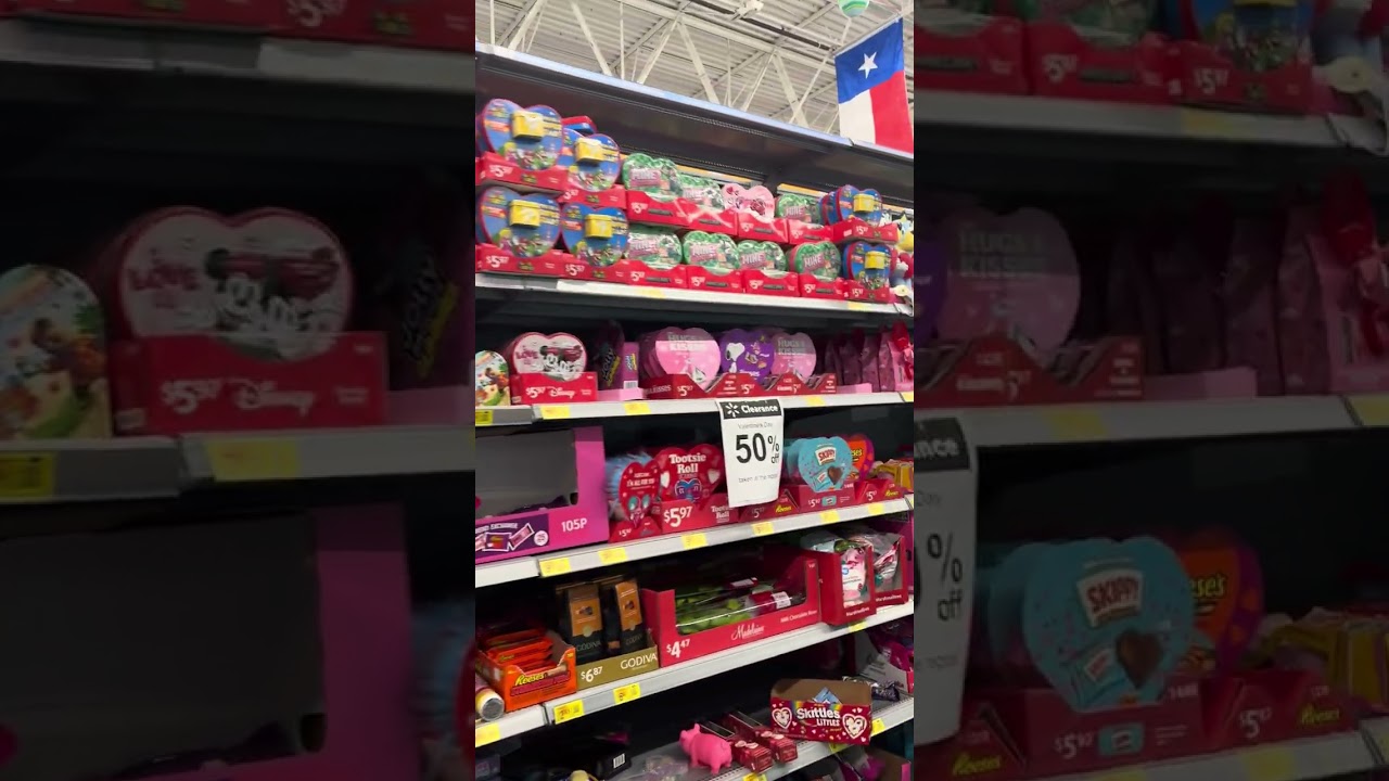 Walmart Valentines Clarence sale 50 and 75% off 2026