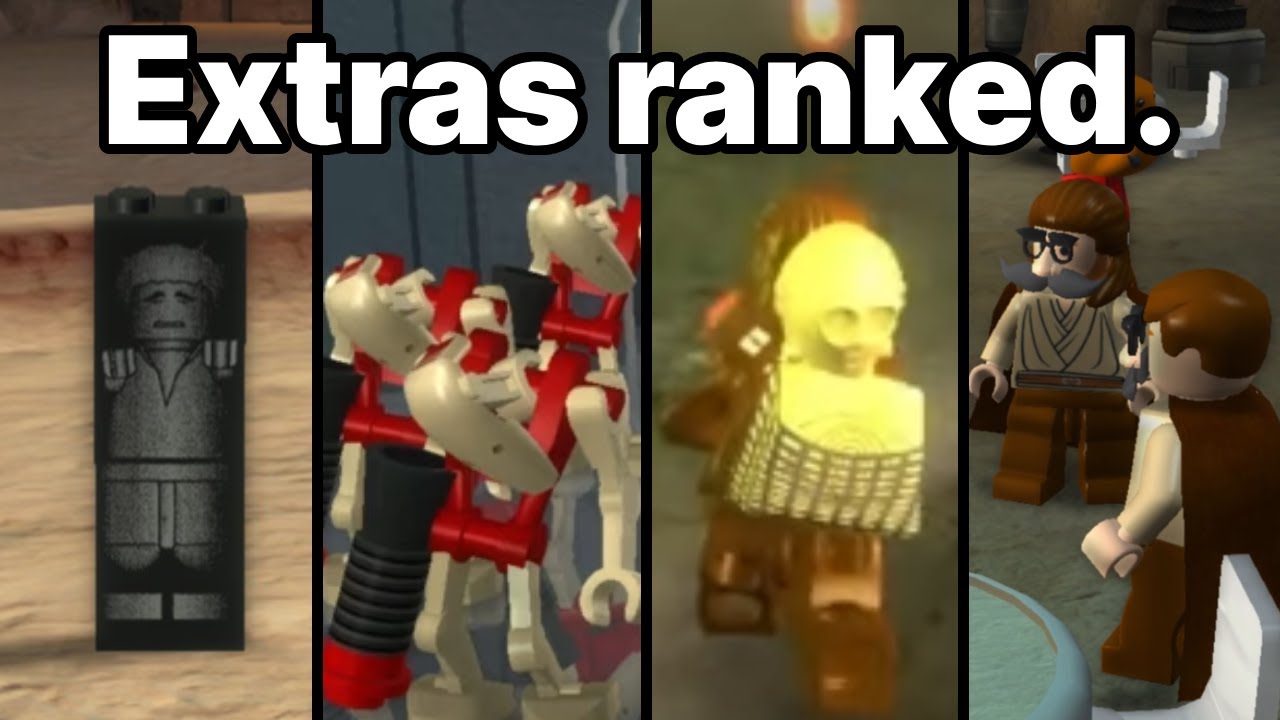 Ranking every extra in LEGO Star Wars: The Complete Saga