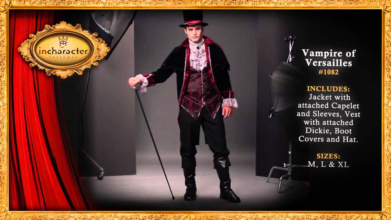 Mens Vampire of Versailles Costume