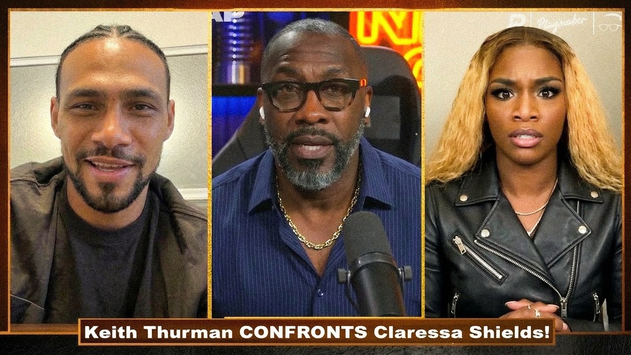 Keith Thurman CLOWNS Claressa Shields For Saying She Could BEAT Him During LIVE Interview