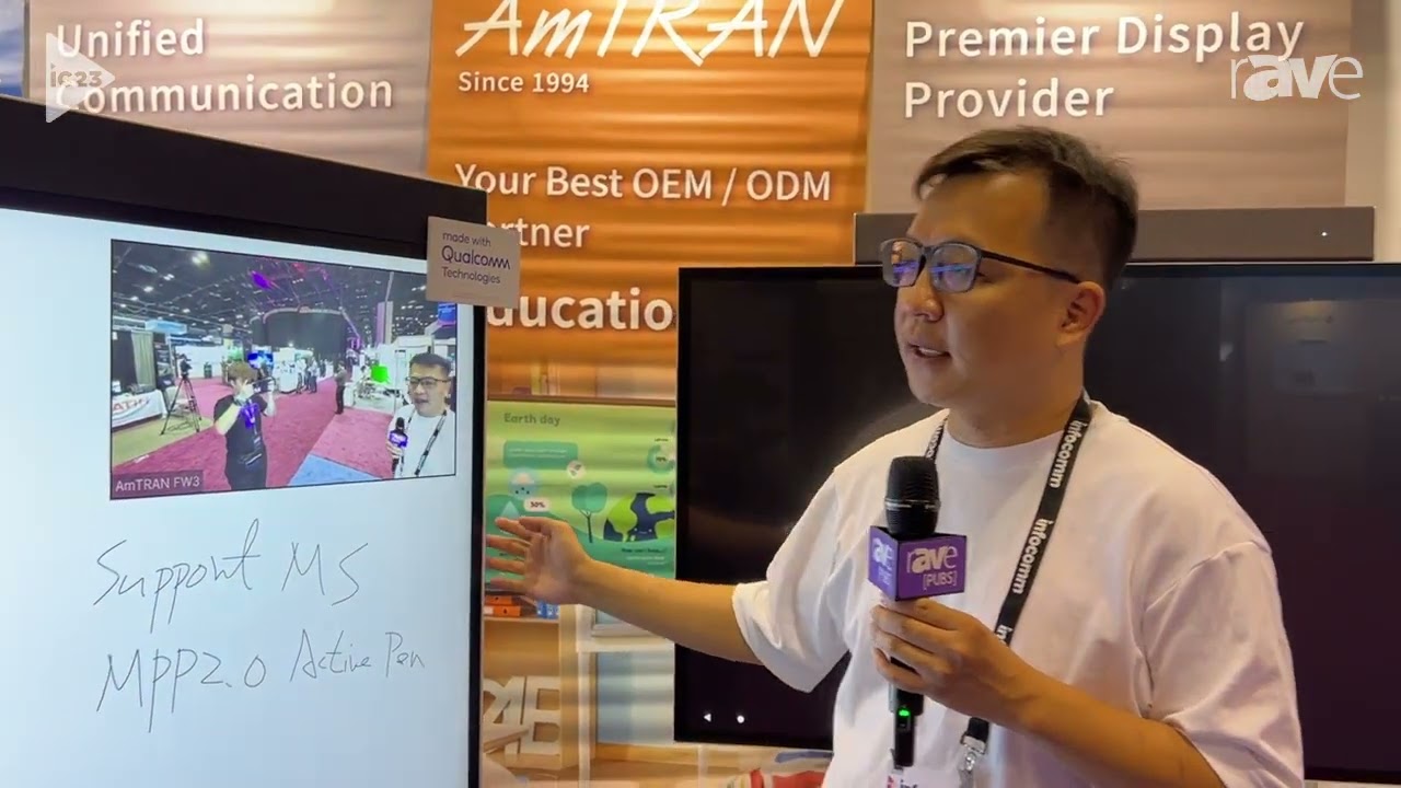 InfoComm 2023: Amtran Technology Presents 55