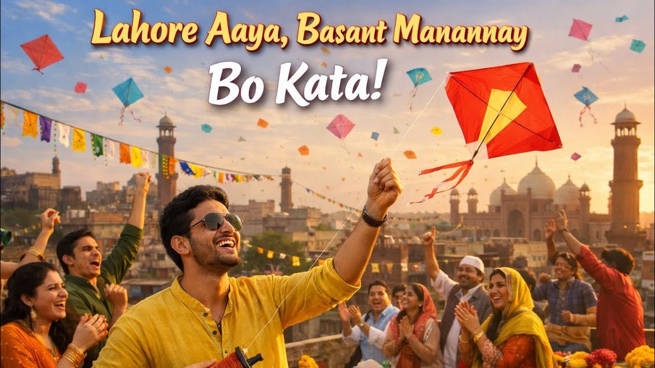 Lahore Basant Mananay | Bo Kata | 2026 Basant Song | 7-WAG Productions | 08 February 2026 Sunday