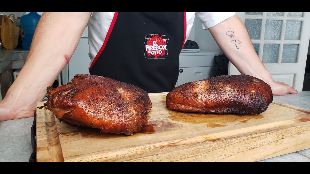 Pavo Ahumado Inyectado con Mantequilla de Ajo y Romero