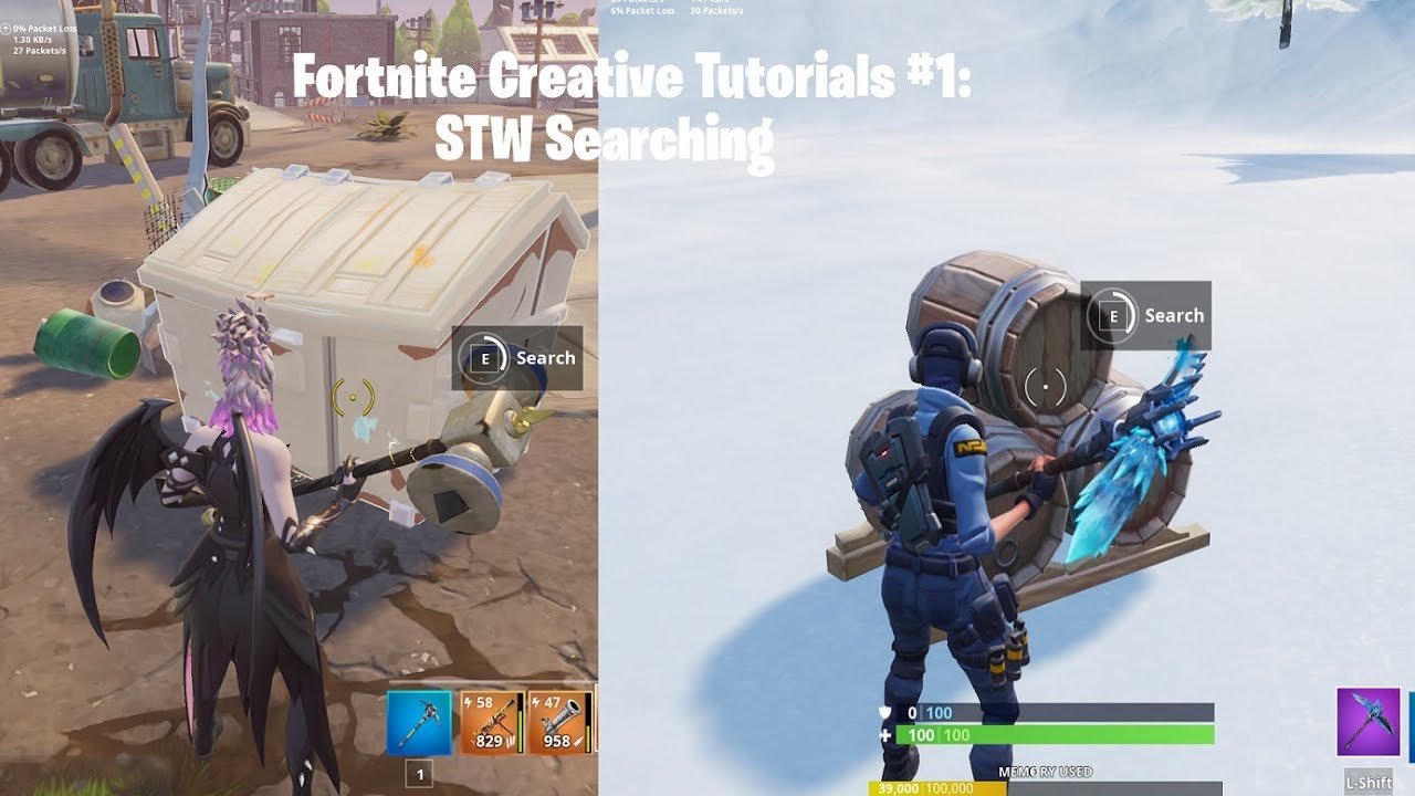 How to Create STW-Like Scavenging| Fortnite Creative Tutorials #1