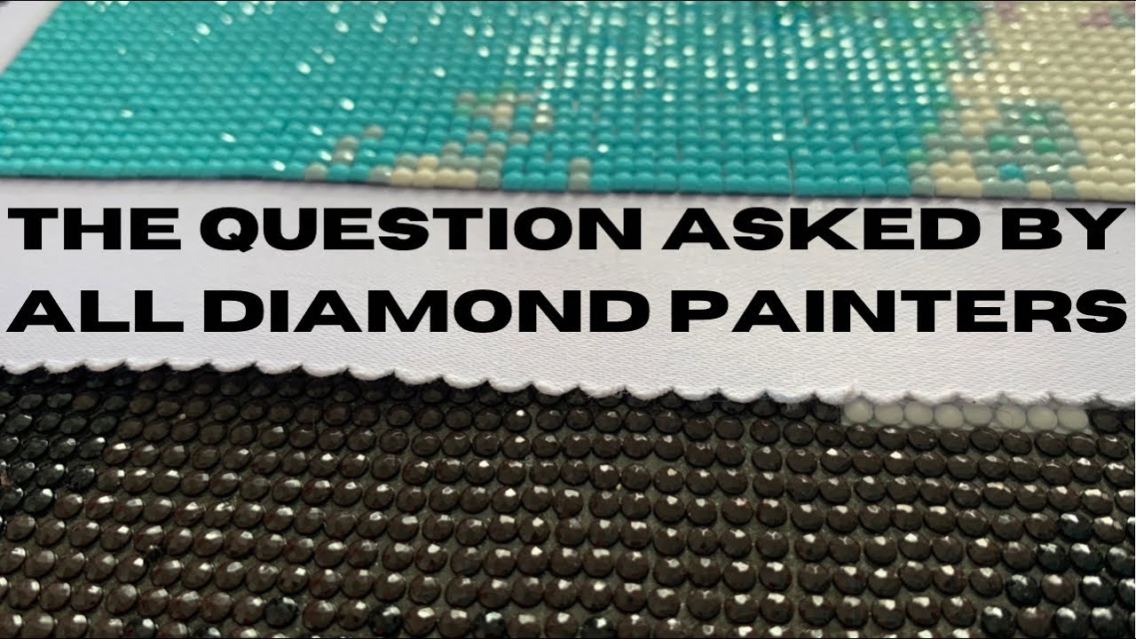 What Type of Drills to pick for Diamond Paint - Round or Square Drills? Diamond Art Tips/Help