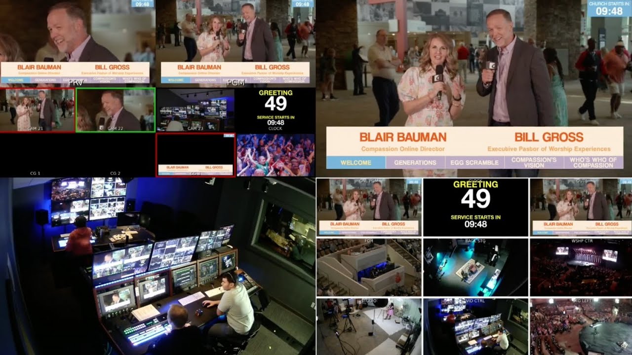 Easter 24' Production Multiview + Comms
