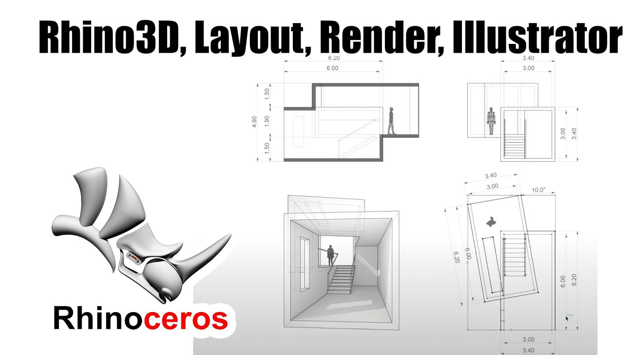 Digitale Werkzeuge - Basics Visualisierung / Darstellung, Rhino3D, Illustrator, Maxwell Render