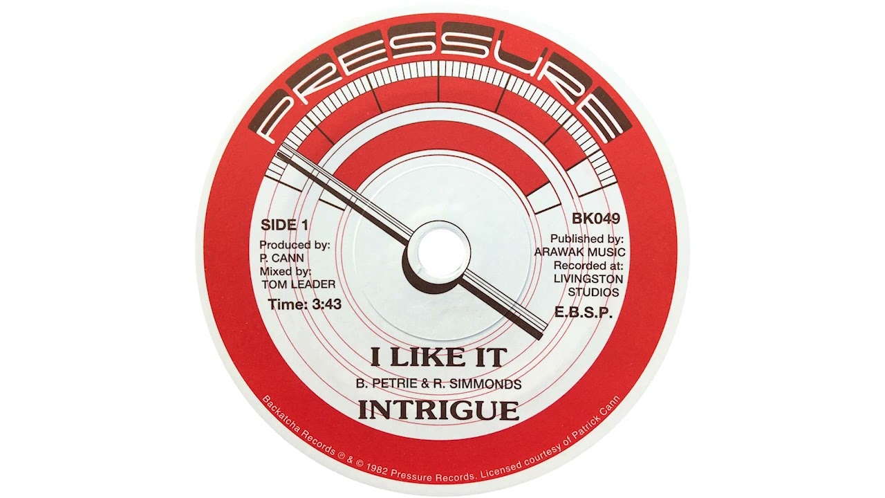 Intrigue - I Like It - 45 Version