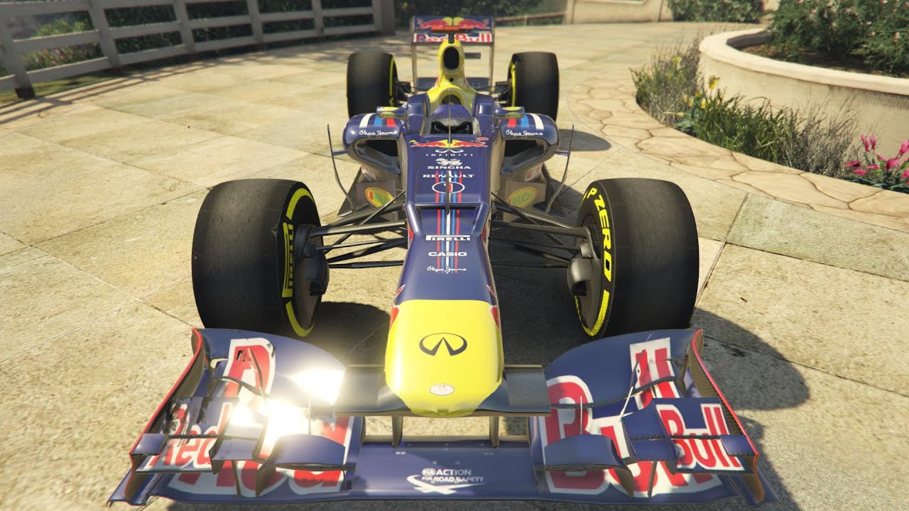 FORMULE 1 REDBULL GTA 5