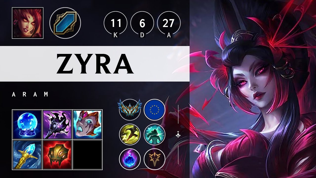 Zyra ARAM - EUW Challenger Patch 25.15