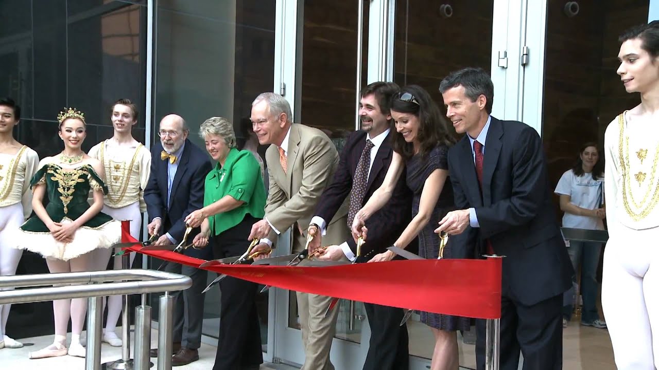 Ribbon Cutting for the Houston Ballet Center for Dance: April 9, 2011