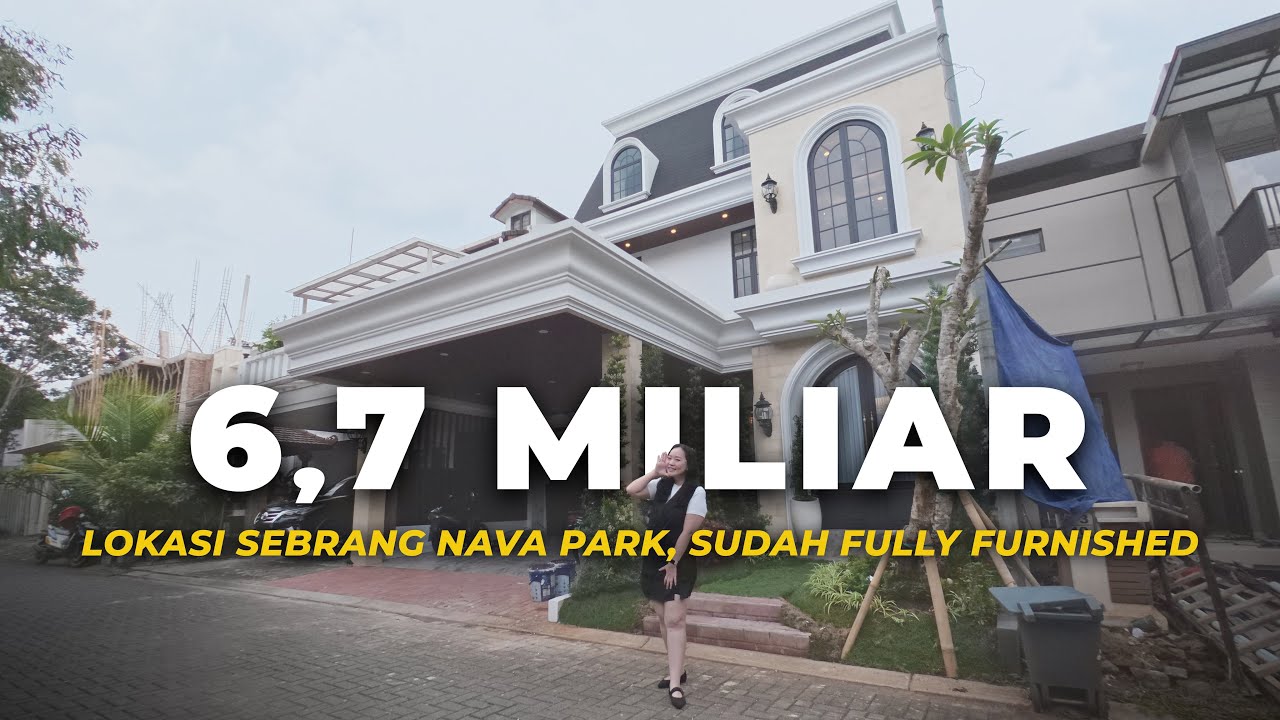 Rp 6.7M | Rumah Full Furnished All New Di Foresta BSD City
