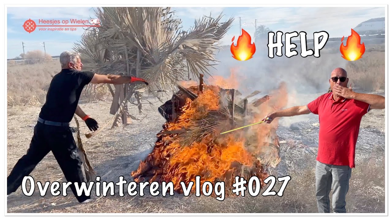 #197 Wat ligt er toch een bende langs de weg #Overwinteren #Spanje #027 | #REIZEN met de #CAMPER