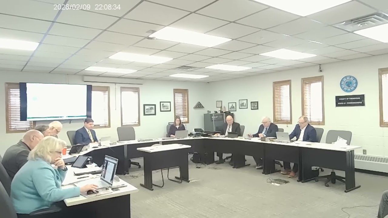 02/10/26 Cheboygan County Commissioners Meeting  Part 2 of 4
