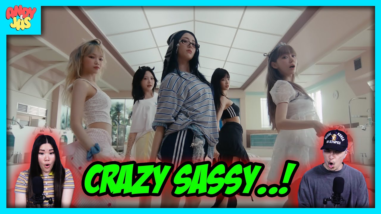 LE SSERAFIM (르세라핌) 'CRAZY' OFFICIAL MV | REACTION + LYRICS EXPLAINED!