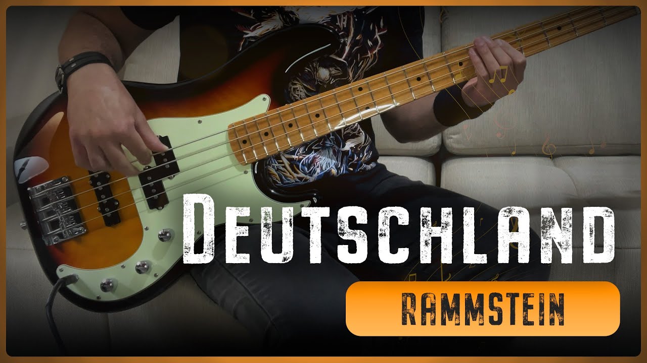 RAMMSTEIN - Deutschland (Bass Cover + Tabs)
