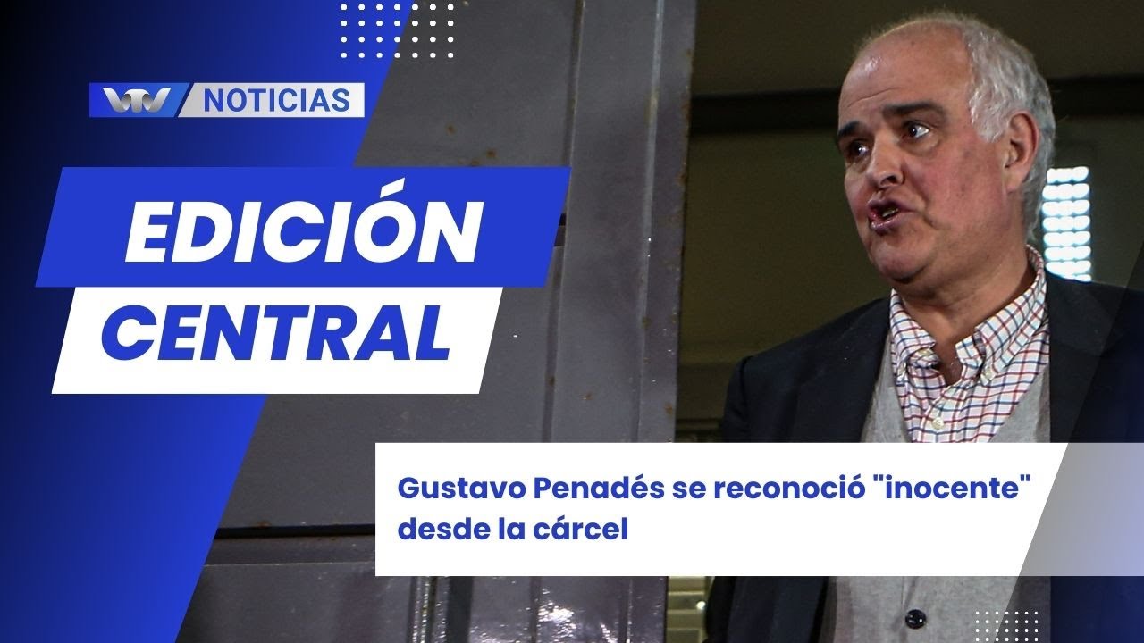 Edici&oacute;n Central 25/09 | Gustavo Penad&eacute;s se reconoci&oacute; 