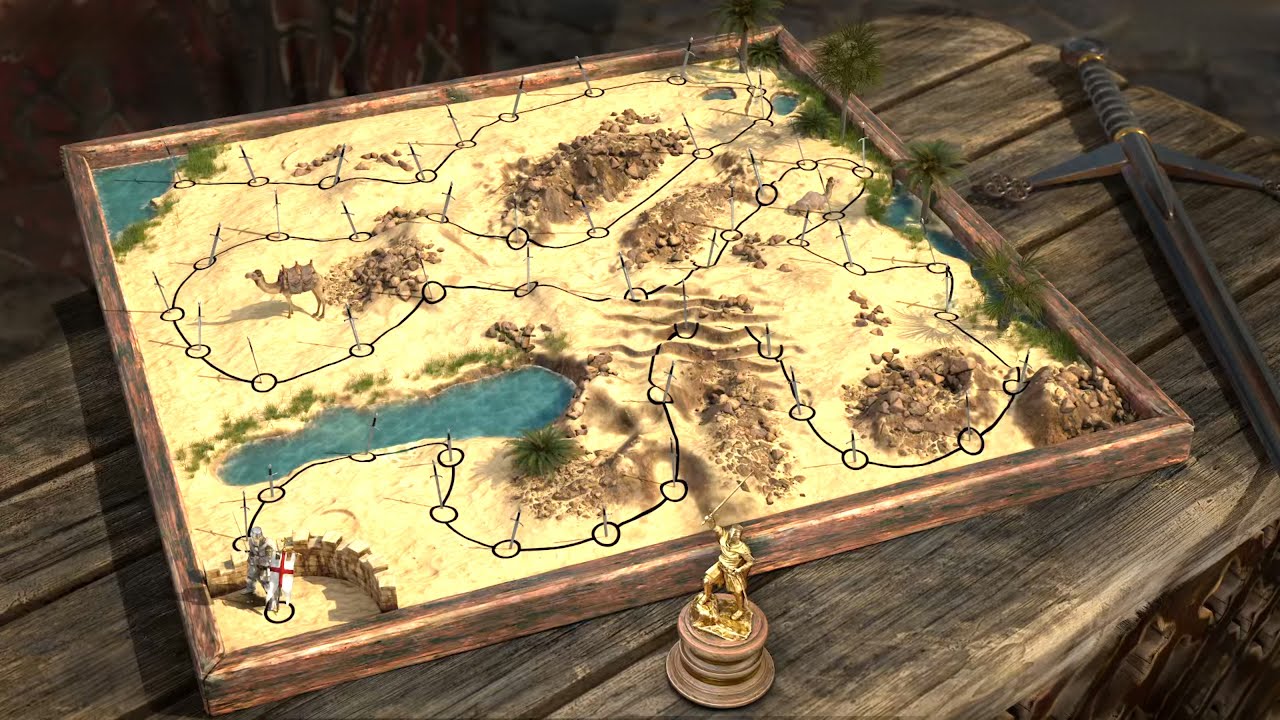 Stronghold Crusader Definitive Edition - FULL Crusader Trail Walkthrough Gameplay (PC/UHD)