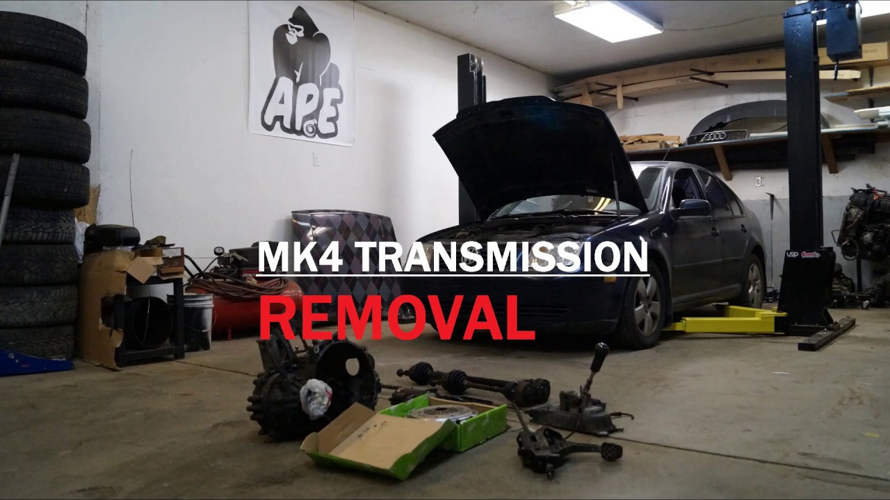 MK4 TRANSMISSION REMOVAL - APEngineering