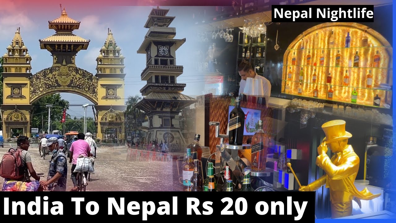 India to Nepal By Road Only Rs 20 INR | Birganj Nepal Nightlife, Beer Bar & Hotels