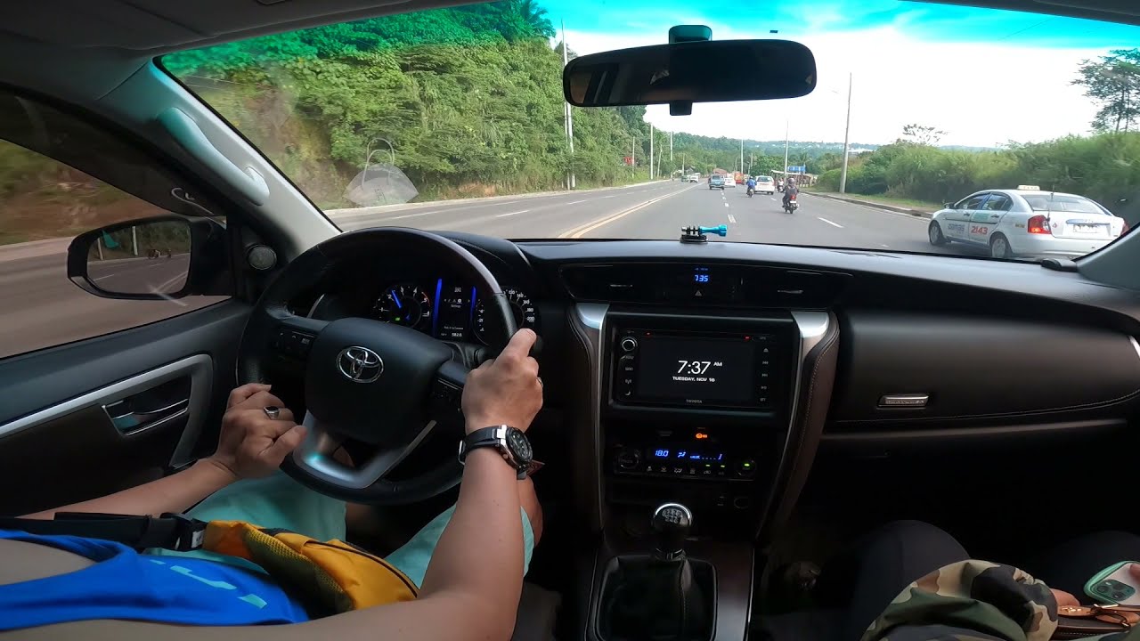 Toyota Fortuner MT 2.4 | POV DRIVE DAVAO CITY Diversion Road #davaocity #philippines