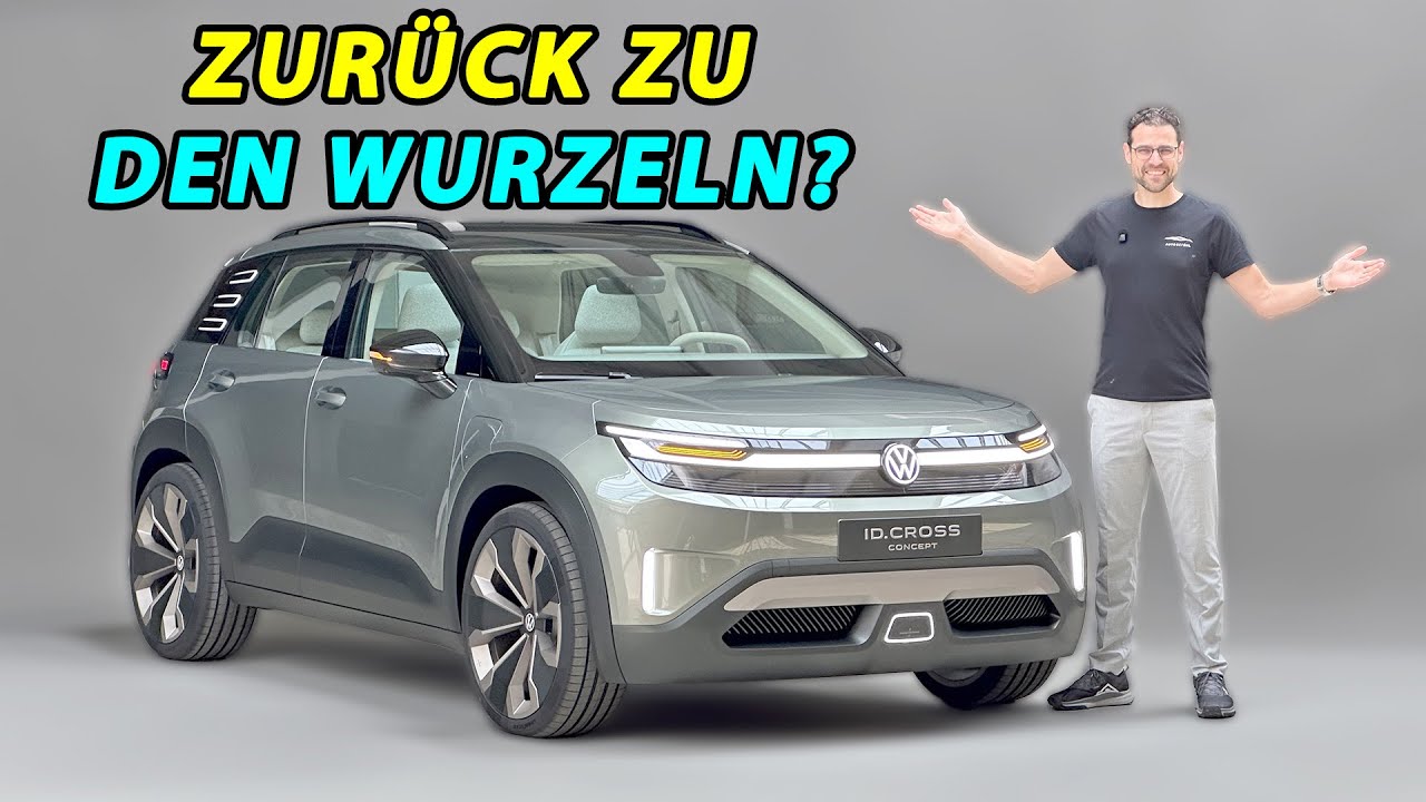 Dieser elektrische T-Cross wird Volkswagen verändern! VW ID Cross PREMIERE