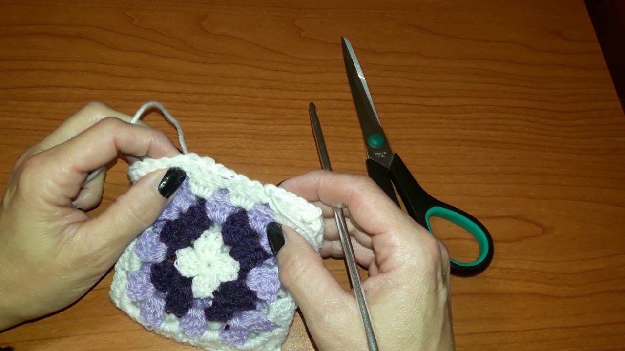 UNCINETTO - CROCHET : GUANTI GRANNY