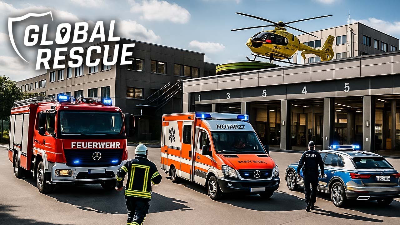 GLOBAL RESCUE 🌍 &ndash; Baue deine eigene Rettungszentrale im neuen EINSATZ-Simulator 2025