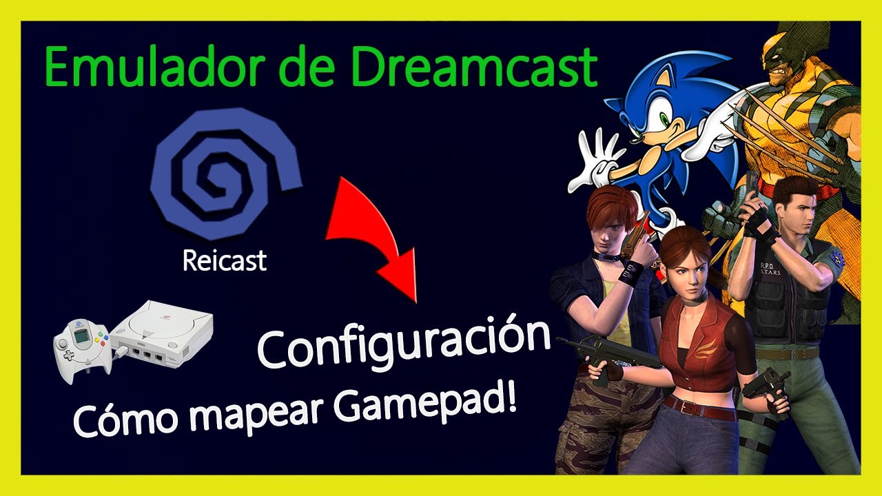 EMULADOR DREAMCAST para ANDROID - REICAST CONFIGURACIÓN - CONFIGURAR GAMEPAD - Solución ERROR BIOS