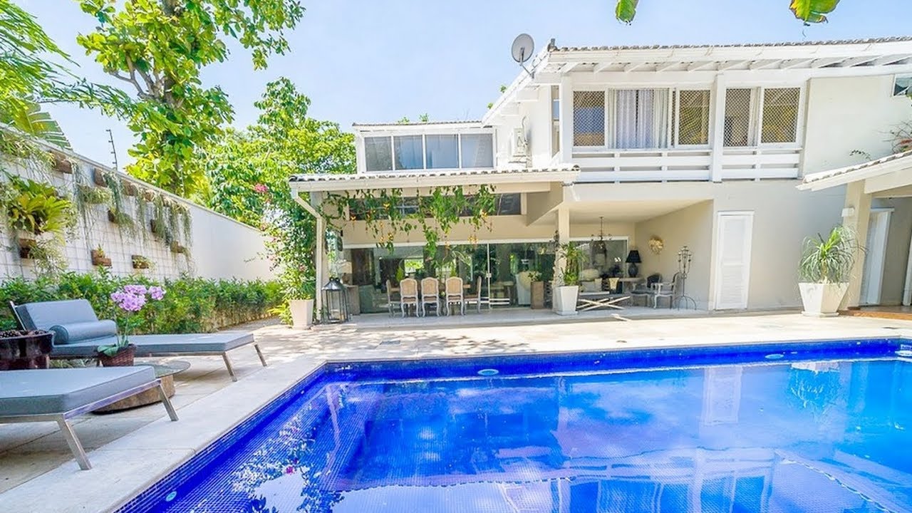 IMOVEIS BARRA DA TIJUCA MANSÃO SANTA HELENA 4 SUÍTES - Muller Imóveis Rj
