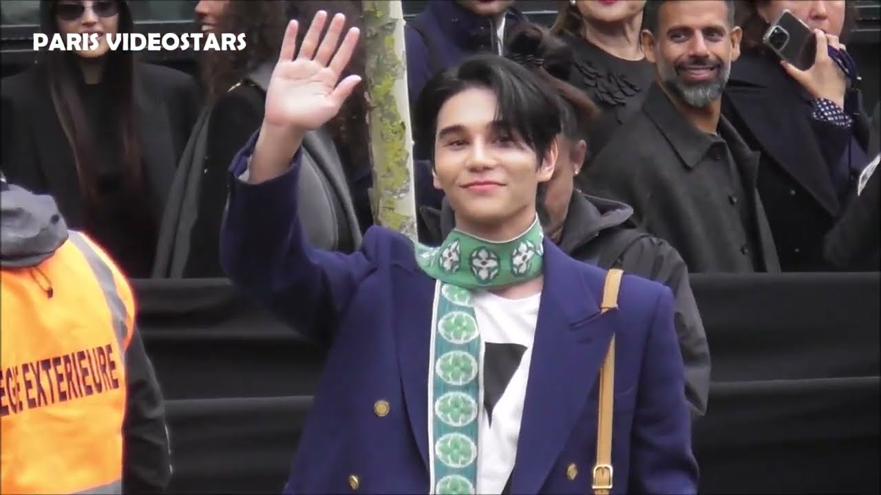 Jeff Satur @ Paris Fashion Week 29 september 2024 show Valentino