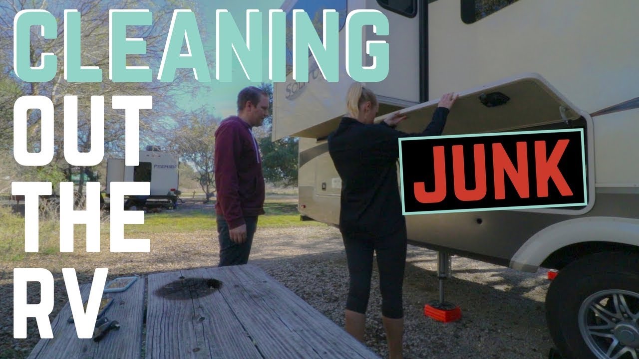 Cleaning Out JUNK After 6 Months of Full Time RVing || RV Lifestyle