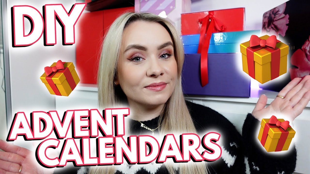 DIY ADVENT CALENDARS| MAKING ADVENT CALENDARS FOR FAMILY & FRIENDS & GIVEAWAY! MISS BOUX