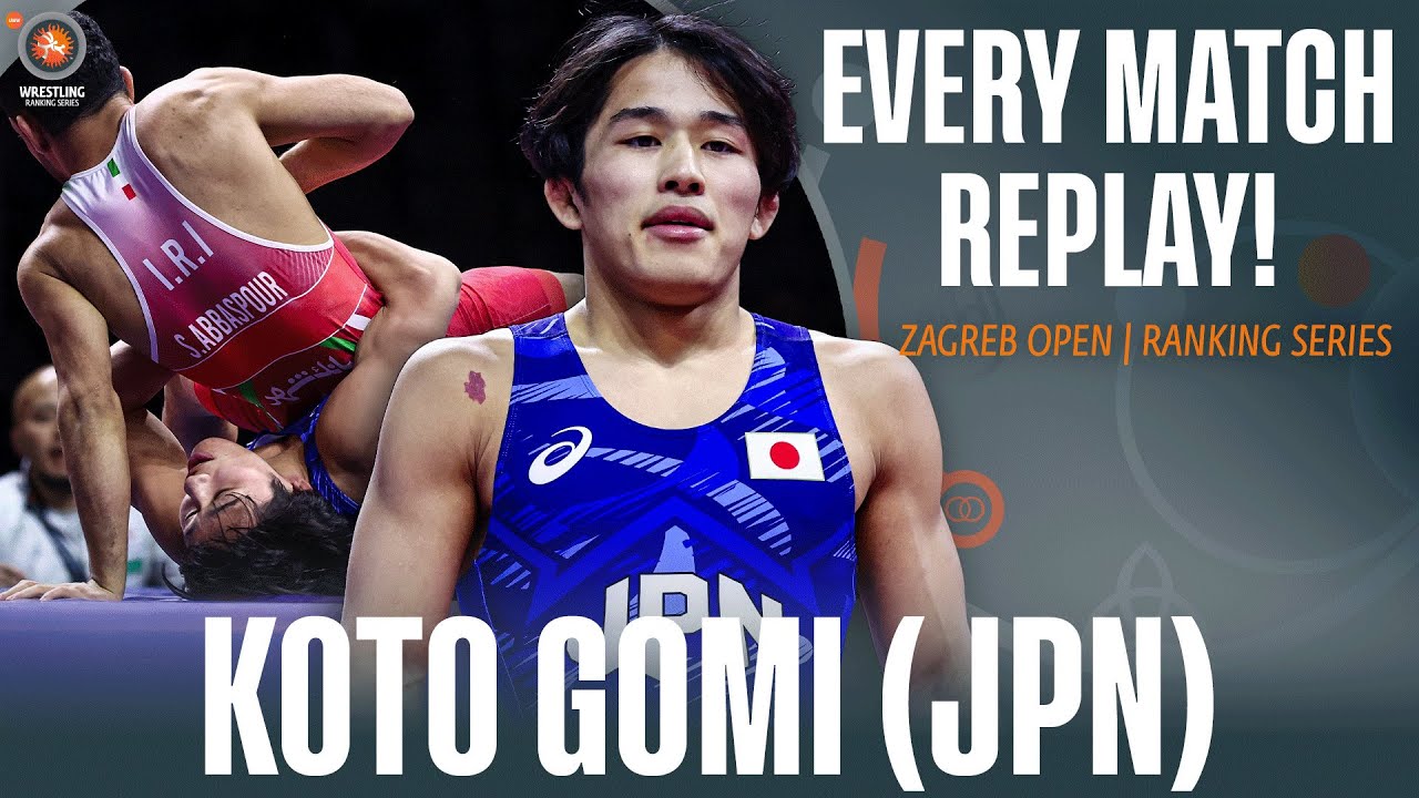 Every match from Koto GOMI  (JPN) at the 2026 Zagreb Open Ranking Series