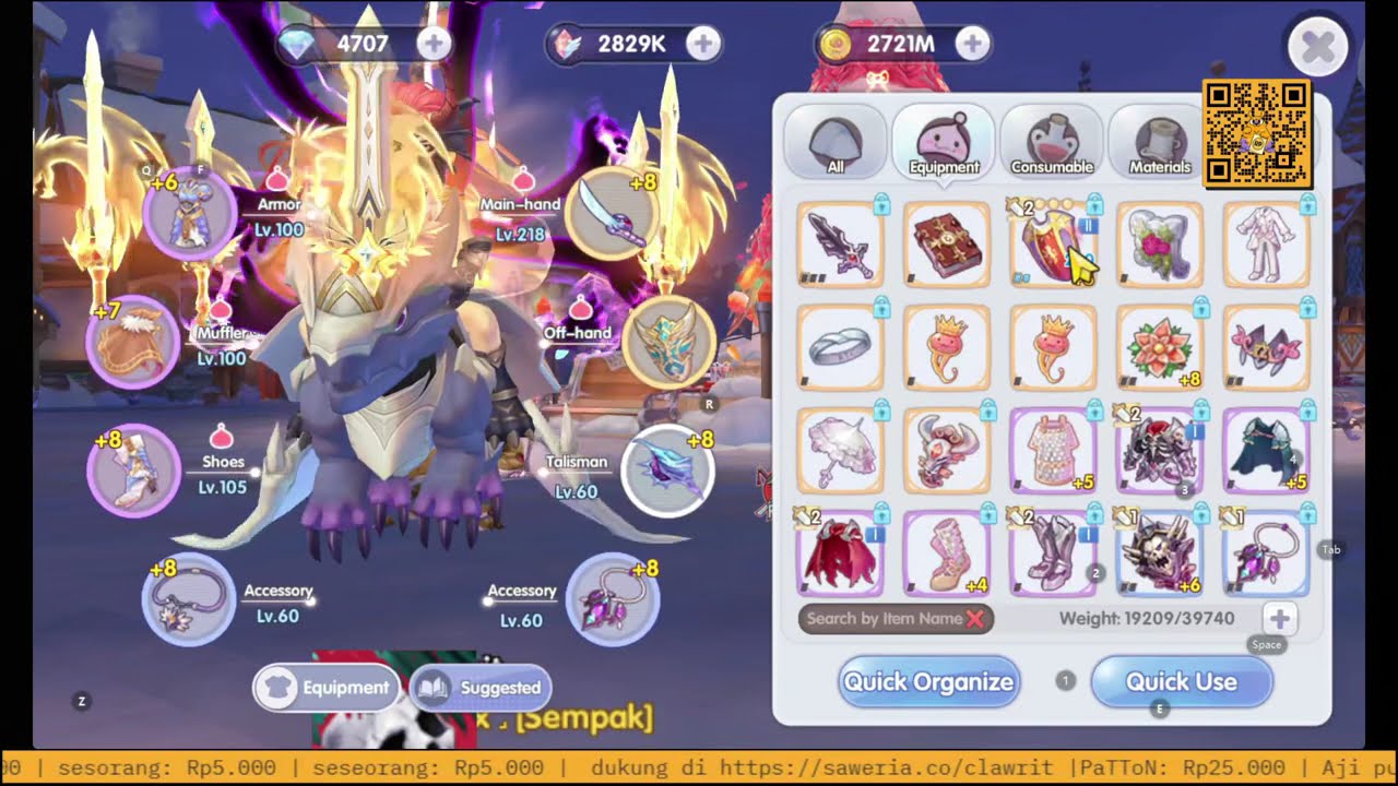 [ROX] Review DK (Dragon Knight) # 1 - No Aspd VS With Aspd