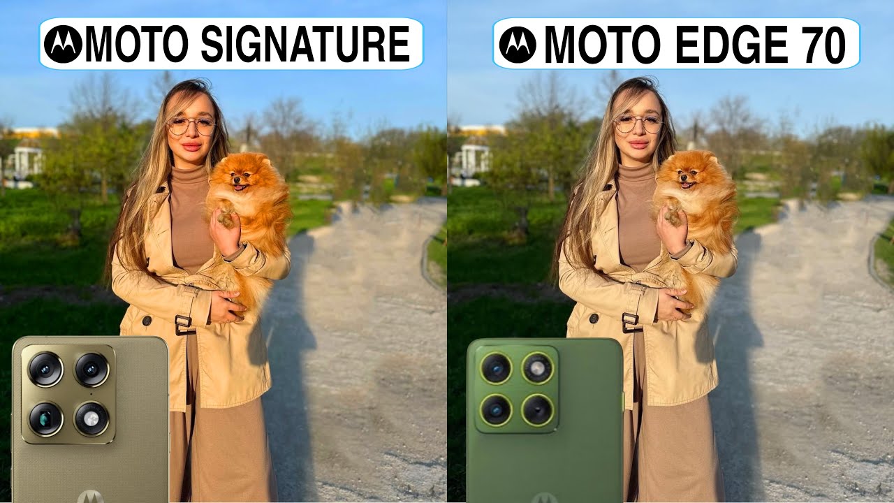 Сравнение камер Motorola Signature 5G и Motorola Edge 70 5G: тест-драйв