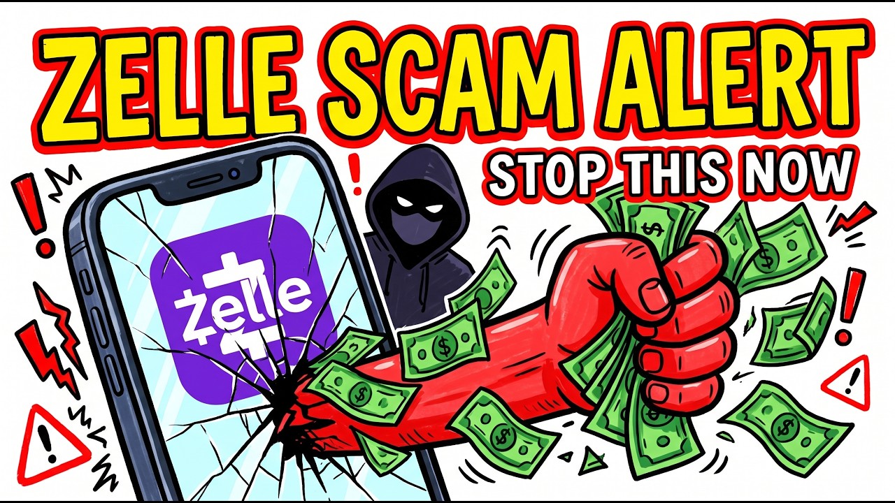🔥 12 ZELLE PAYMENT SCAMS EMPTYING BANKS THIS MONTH (DON&rsquo;T IGNORE THIS)